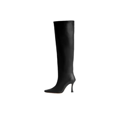 Staud Cami Knee-High Boots 10 см Женские Черные