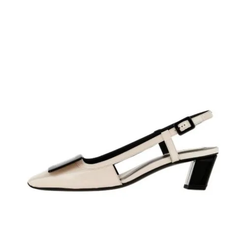 Roger Vivier Belle Vivier Высокие каблуки Белый Женские