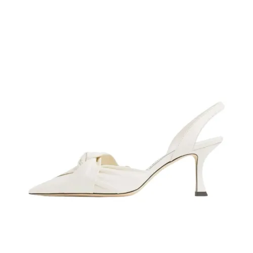 Jimmy Choo Hedera Узкий каблук Высокие каблуки 7 см Женские Белые