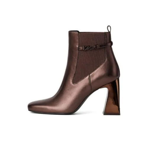 KARL LAGERFELD Короткий Челси 9 см Женские Бронза