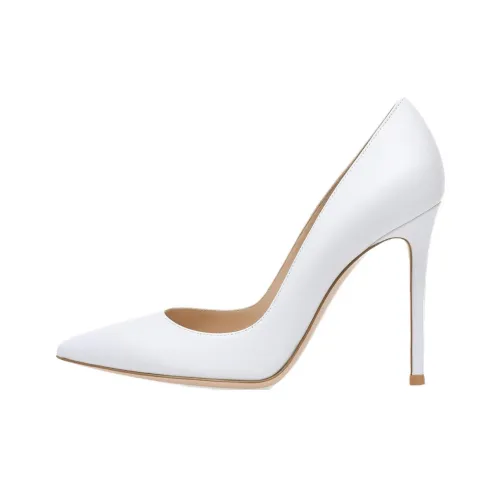 GIANVITO ROSSI Высокие каблуки Белый Женские