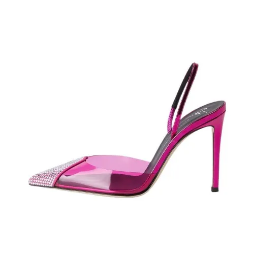 Giuseppe Zanotti GZ Leonor Узкий каблук Высокие каблуки 10,5 см Женские Фуксия