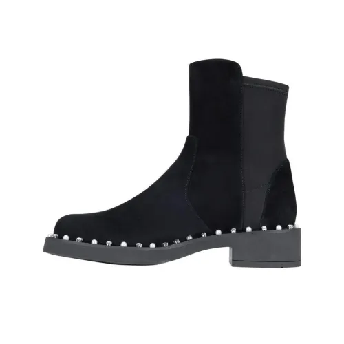 Stuart Weitzman SW 5050 Ботильоны 4CM Женские Черный