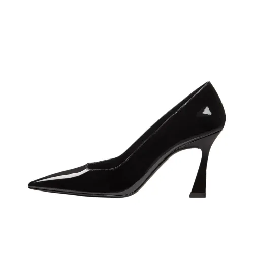 Stuart Weitzman SW Vinnie Нестандартный каблук Высокие каблуки 8,5 см Женские Черный