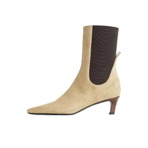 TOTEME Ботильоны Женские Бежевые