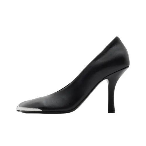 Burberry Узкий каблук Высокие каблуки 9 см Женские Черный