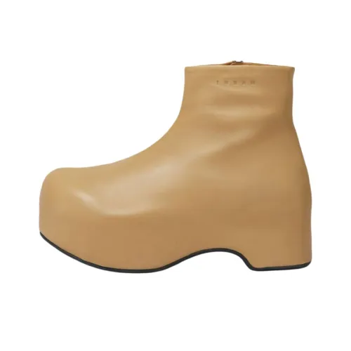 MARNI Chunky Clog Ботильоны Женские Коричневый