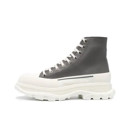 Alexander McQueen Tread Slick ботинки Martin High Топ Мужские