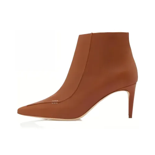 MANOLO BLAHNIK Merasa Высокие каблуки 7 см Женские Коричневый