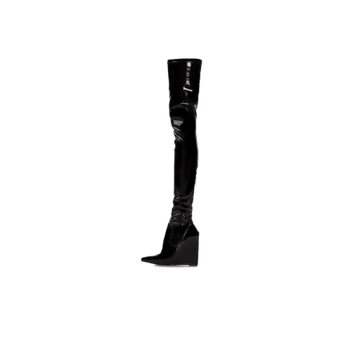 Le Silla Over The Knee Boots 12cm Женские Черные