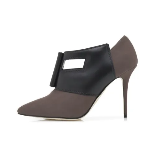 MANOLO BLAHNIK Ботильоны Женские Коричневый