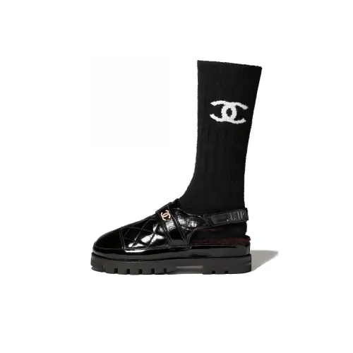 CHANEL Ботильоны Черные Женские