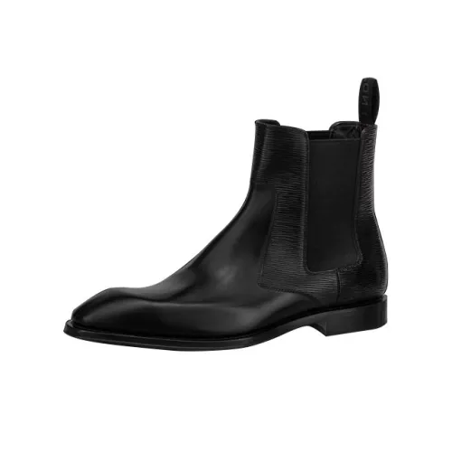 LOUIS VUITTON Kensington Короткий Челси Мужской Черный