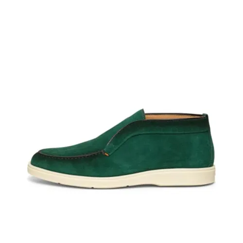 Santoni ботильоны, зеленый, мужской