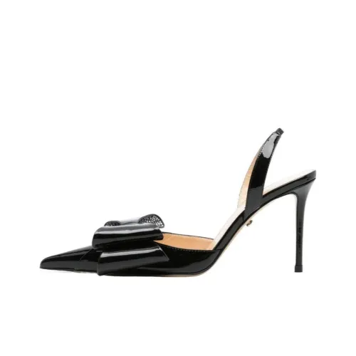 MACH MACH Узкий каблук Высокие каблуки 9,5 см Женские Черный