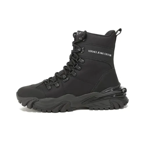 VERSACE JEANS COUTURE Ботильоны Мужские Черные