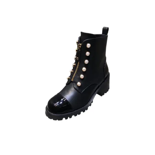 CHANEL Ботильоны Черные Женские