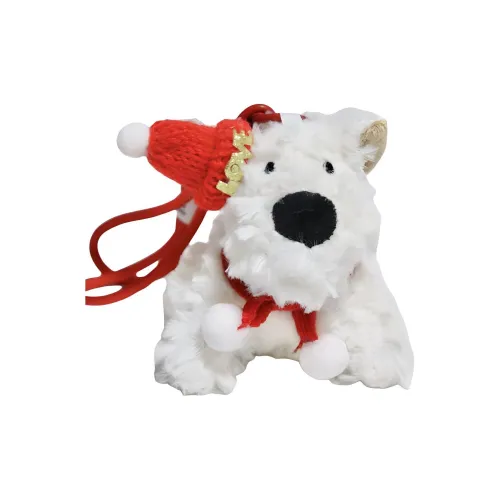 ROUERXIONG Rough Щенок Подвеска Брелок Совместимость с Возрастом старше 3 лет Модная Кукла Плюшевая Кукла 10 см Рекомендуемый Рост