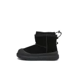 Замша, черный цвет (без молнии), флисовая подкладка