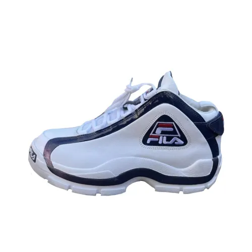 FILA Grant Hill 2 Винтажные баскетбольные кроссовки MID Топ Белый Мужской