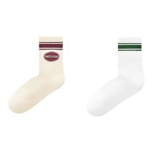 Skechers Sports Alliance Series 2 шт Gardenia/Бежевый 05NB Женские MID Носки до икры