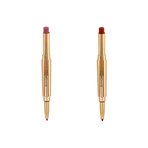 MINSHZEE Двойной кончик для губ Подкладка Помады Матовый Легко смешивается Долговечный Цвет лица TRANSFER PROOF Осветляющий 2г