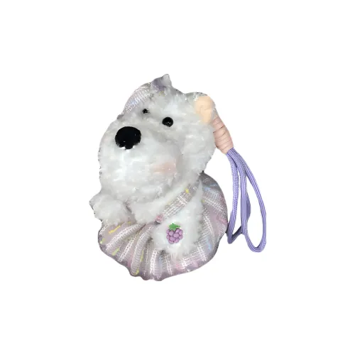 ROUERXIONG Брелок с щенком Вест-хайленд модная кукла плюшевая подвеска 16,5 см рекомендуемая высота