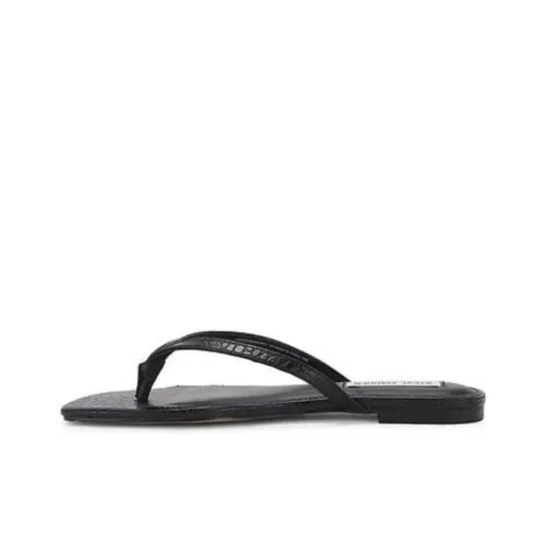 STEVE MADDEN Устойчивые к истиранию Шлепанцы Женские Черные