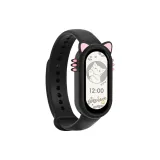 Защитный чехол - Черные ушки кошки + Черный ремень