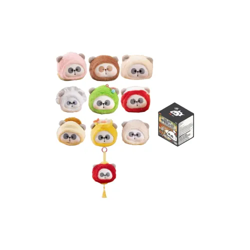 TOYCITY Шovel Teacher Китайский Shovel Little Chef Плюшевый Панда Слепые коробки Один Blind Коробка Целая коробка 9 шт