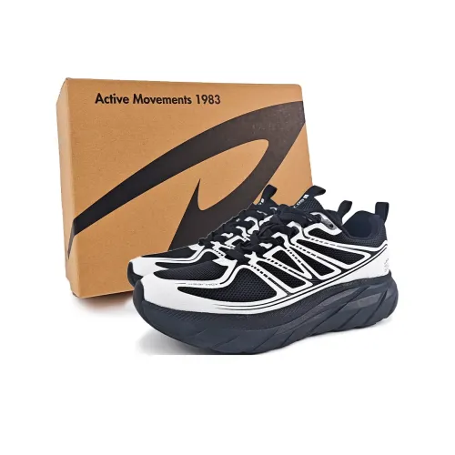 DEERWAY Амортизация Покрытие Увеличение Высоты Устойчивость к Износу Низкий Топ Casual Унисекс Черный Белый