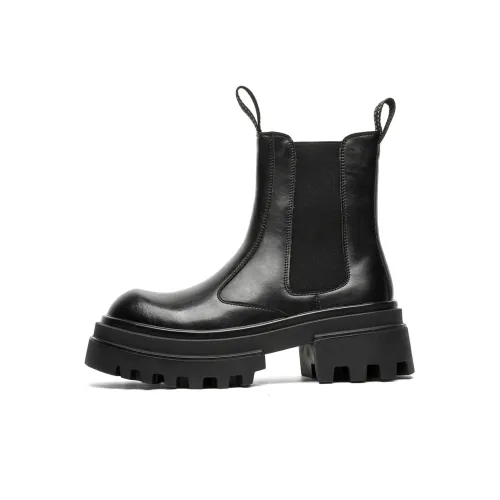 PAVEA Короткий Челси Мужской Черный