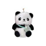 Зеленая сумка с медведем