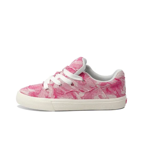 REVENFEXSPOTM x BURNING FLAME Термические Низкие Кеды Унисекс Персиково-розовый