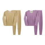 Женский комплект из 2 предметов (желтый + фиолетовый)