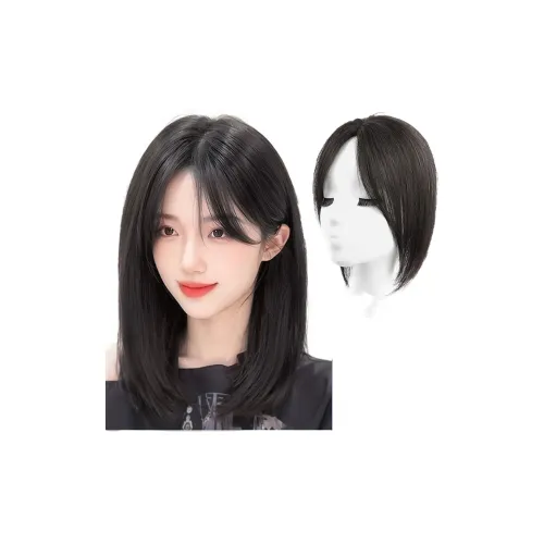 YUNQING CENTER Часть Bangs Парики Естественный