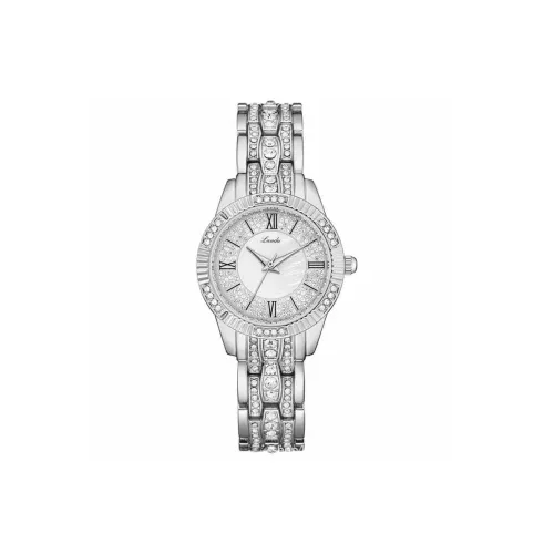 LANDU Beautiful World Collection Кварцевые Механические Часы Женские Часы Белый Циферблат