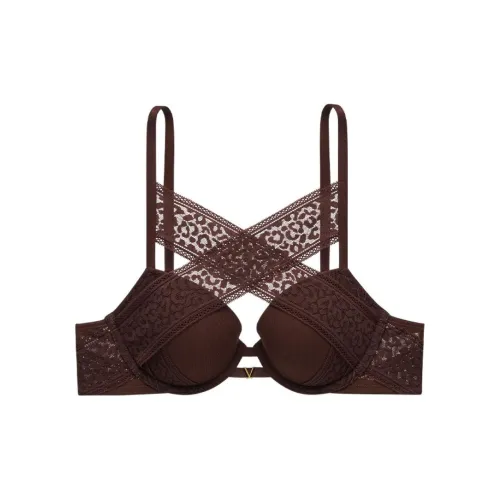 Victoria's Secret VERY Сексуальный Бюстгальтер Женский Темно-Коричневый