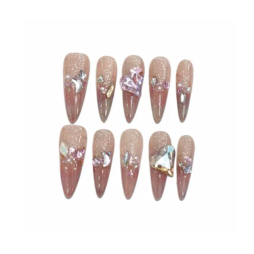 XIAMEIYU Искусственные ногти для женщин