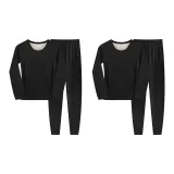 Женский комплект из 2 предметов (черный)