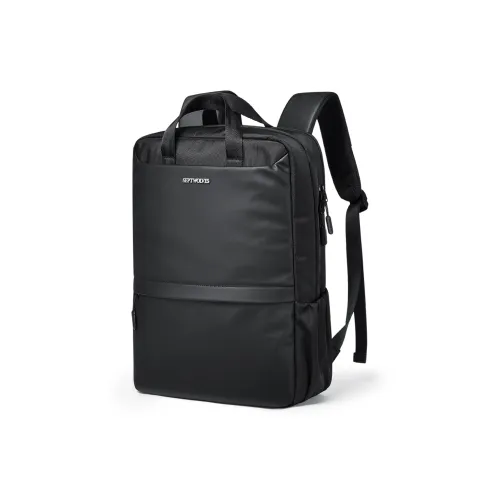 SEPTWOLVES Ткань Устойчивая к истиранию Водоотталкивающая Большая емкость Рюкзак 16 Дюймов Сумка для ноутбука QPL Мужская Черная