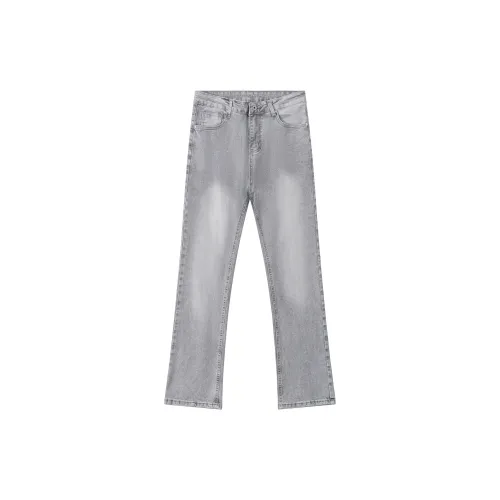 GEOFFREY B. SMALL Джинсы Унисекс Бетон Серый