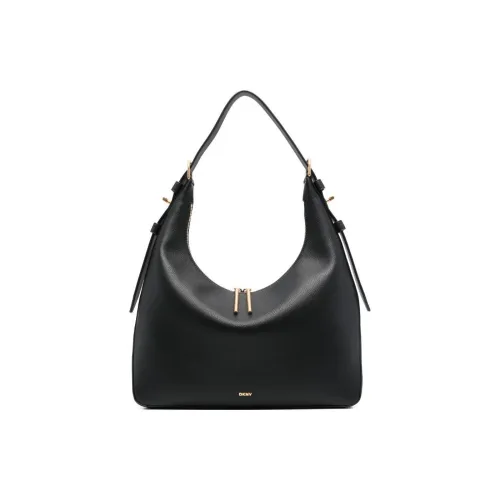DKNY Телячья кожа Сумка через плечо Женская Черная