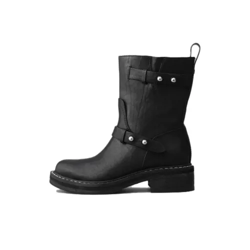 RAG BONE RB Moto Ботильоны Женские Черный