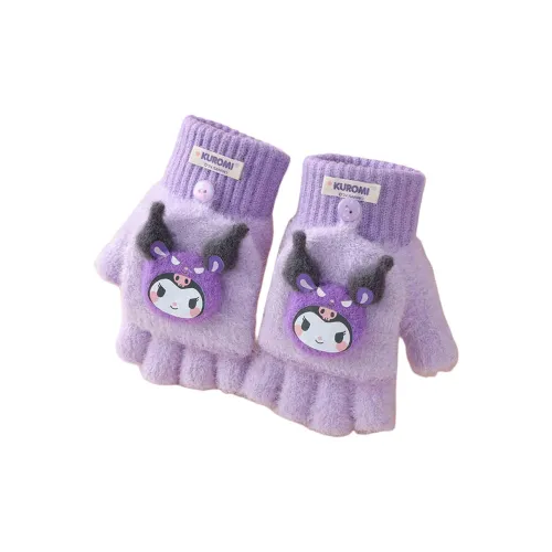 Sanrio Полиамид Эластан Вязаные Перчатки Детские