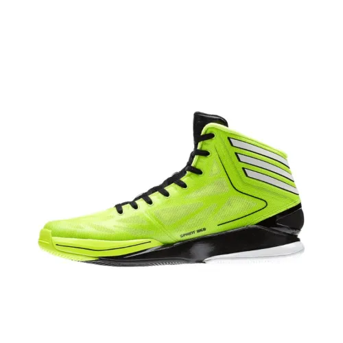 Adidas Баскетбольные кроссовки High Топ Желтый Черный Мужской