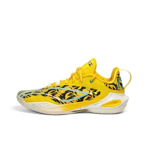 Лайнер Flash Strike 11 Low Топ Баскетбольные Кроссовки Мужские Желтые