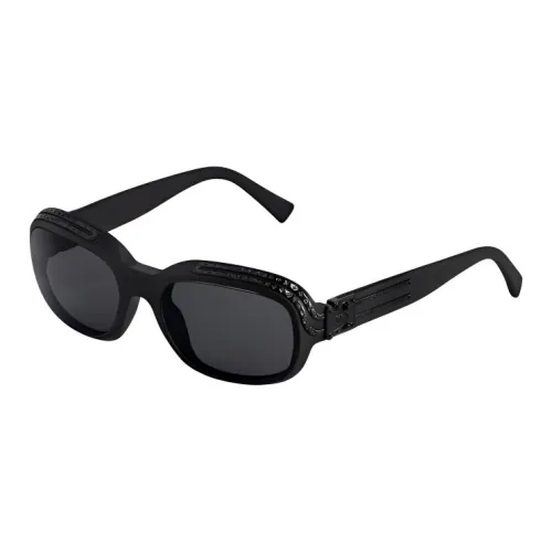 LOUIS VUITTON Металл OVAL SUNGLASSES Мужской Черный