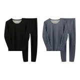 Мужской комплект из 2 предметов (черный + синий)