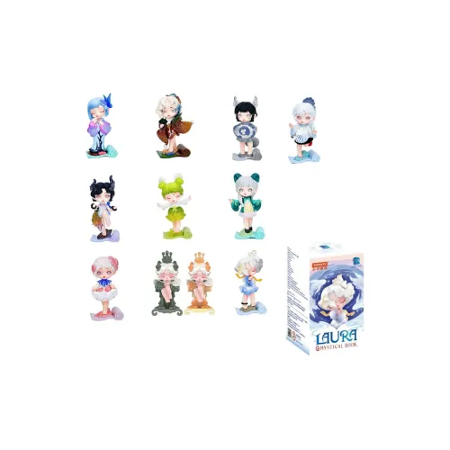 ToyCity LAURA 'Unthinking Mystic Realm BOOK' Китайский стиль Украшение Слепые коробки Один Blind Коробка Целая коробка 9 шт